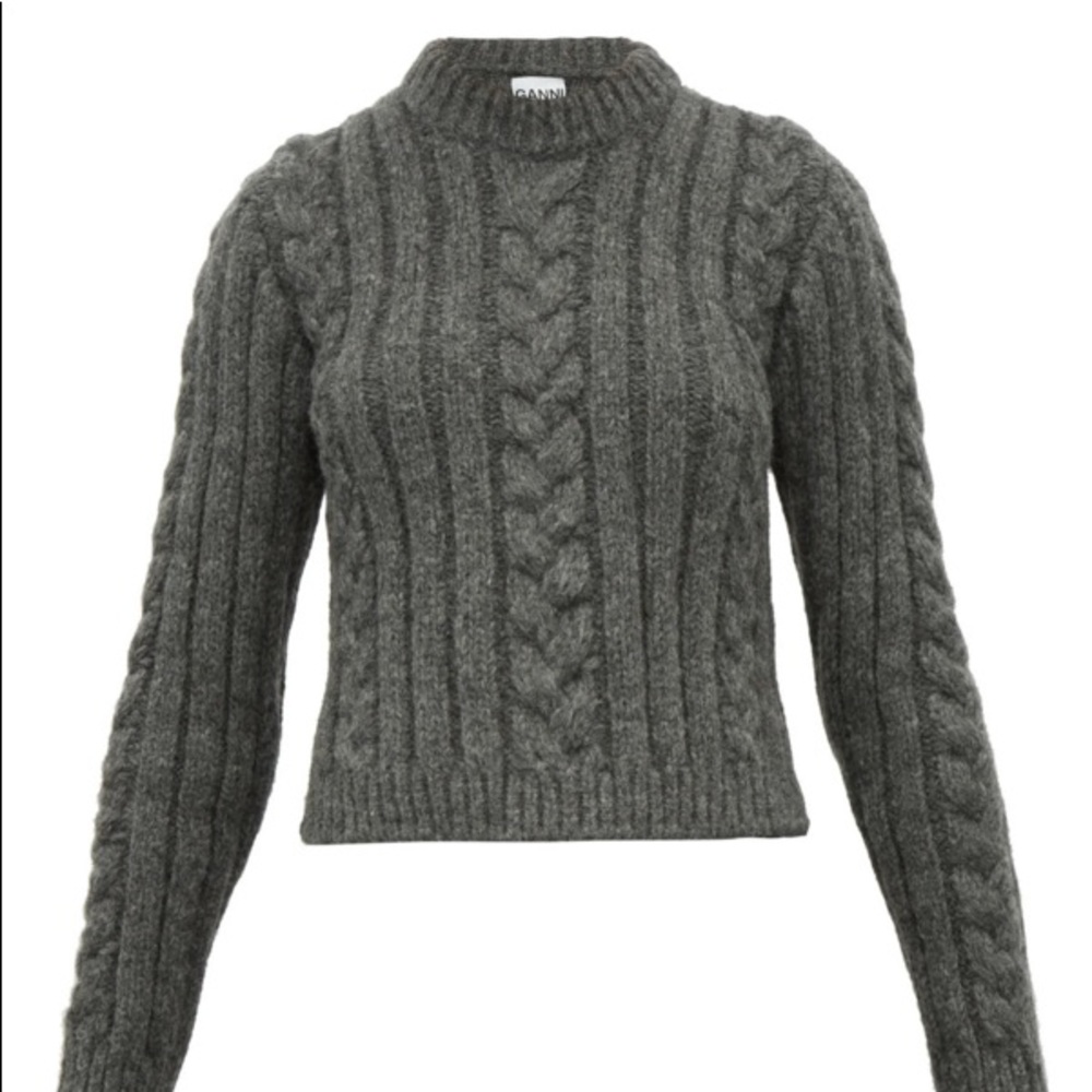 ❌SOLD❌ GANNI SWEATER alpaca cable knit